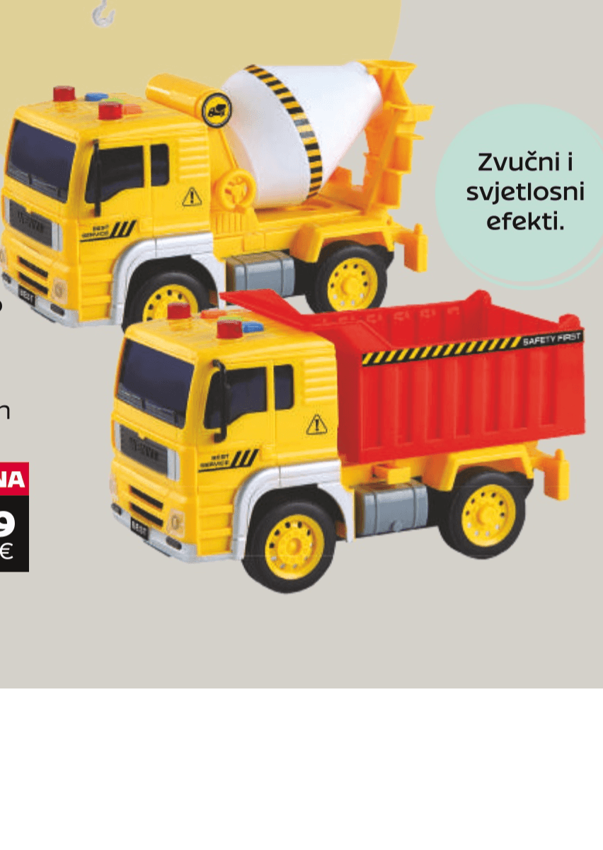 SAFETY FIRST Građevinsko vozilo 1 kom