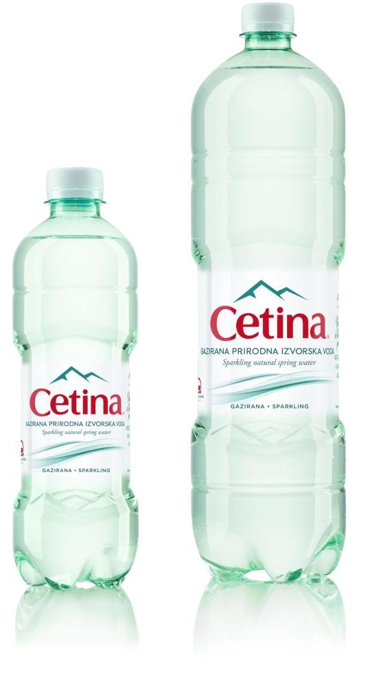 Prirodna izvorska negazirana voda Cetina i gazirana mineralna voda Dinara 1,5 I