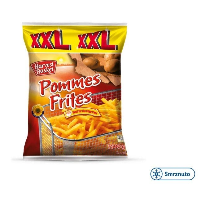HARVEST BASKET Pommes Frites 2.5 kg - Akcija u trgovini Lidl