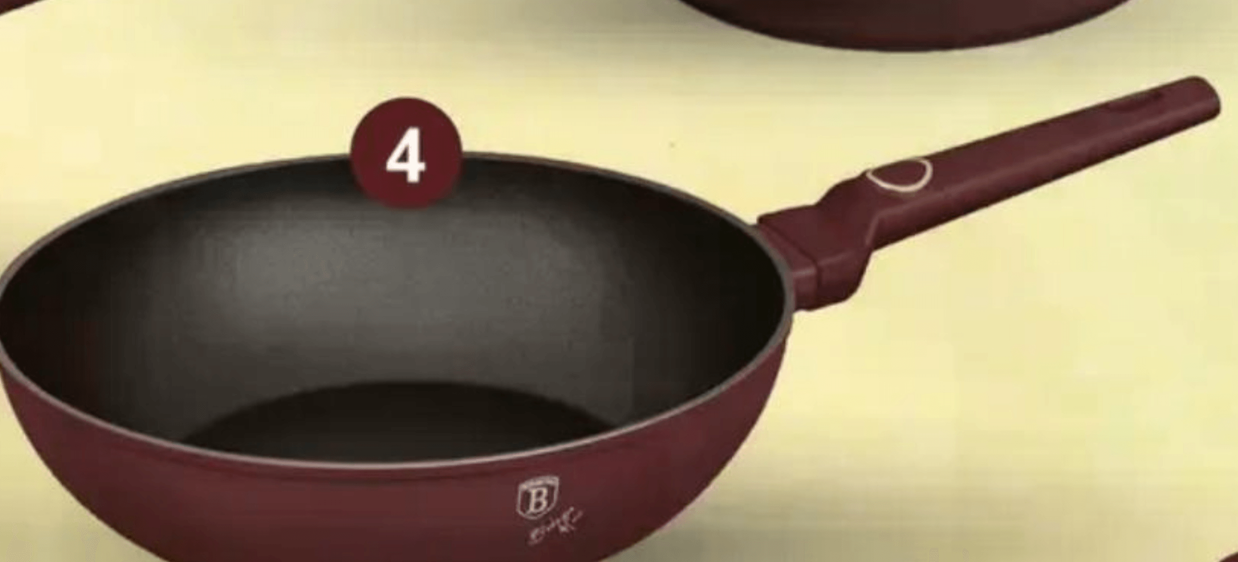 Wok tava Ø 28 cm