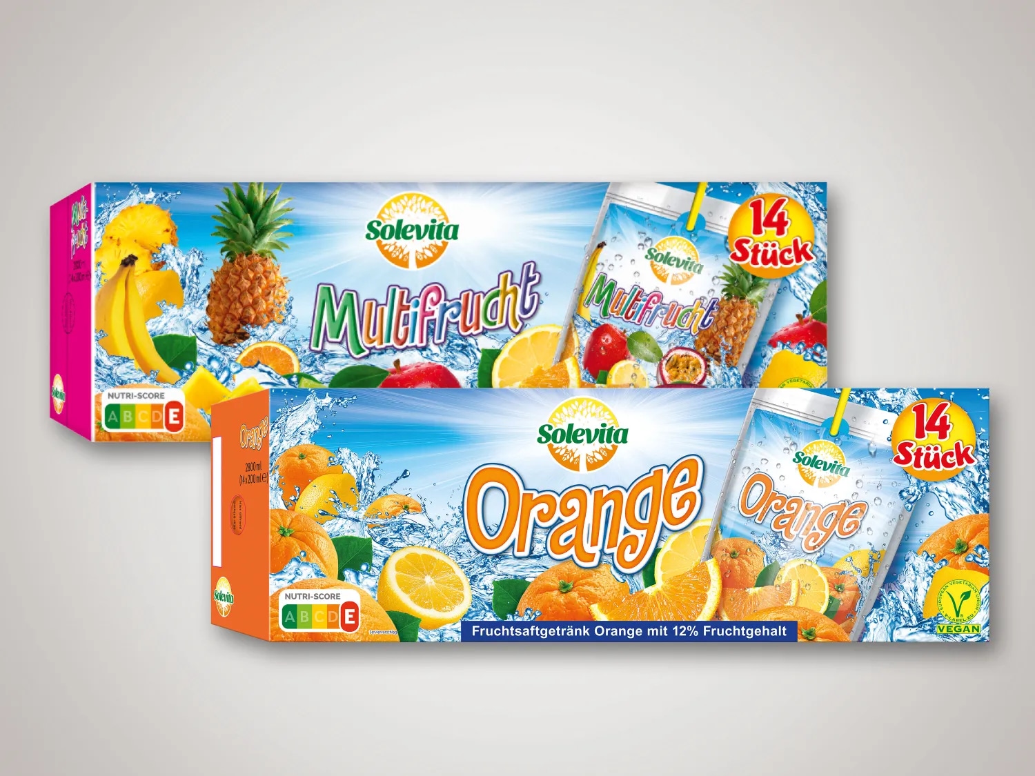 SOLEVIDA Multivitaminski sok ili sok od naranÄe 14 x 20 ml - Akcija u trgovini Lidl