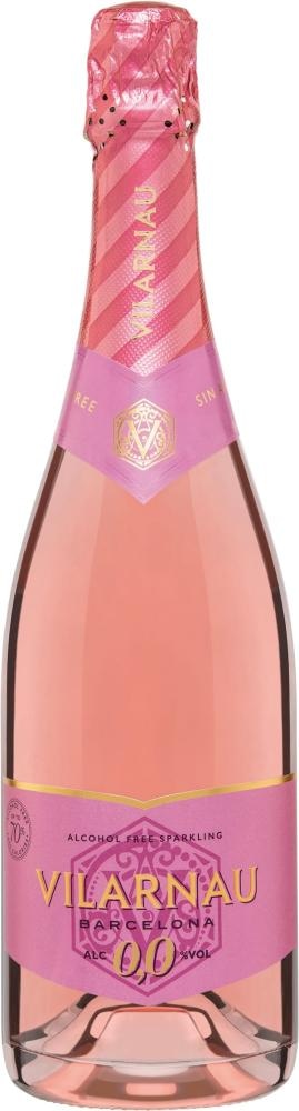 Pjenušac 0,0% alk. Rose Vilarnau 0,75L