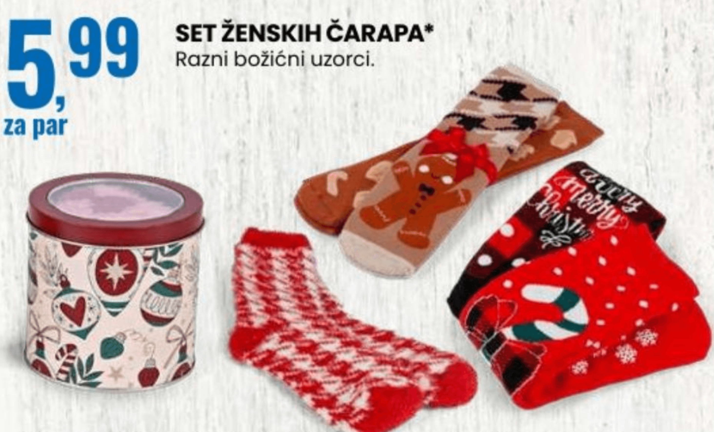 Set ženskih čarapa