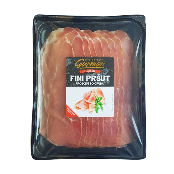 Pršut rezano 500 g - Akcija u trgovini Stanić Diskont