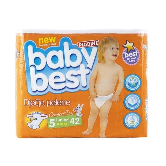 Baby Best Pelene 44-62 kom - Akcija u trgovini Plodine