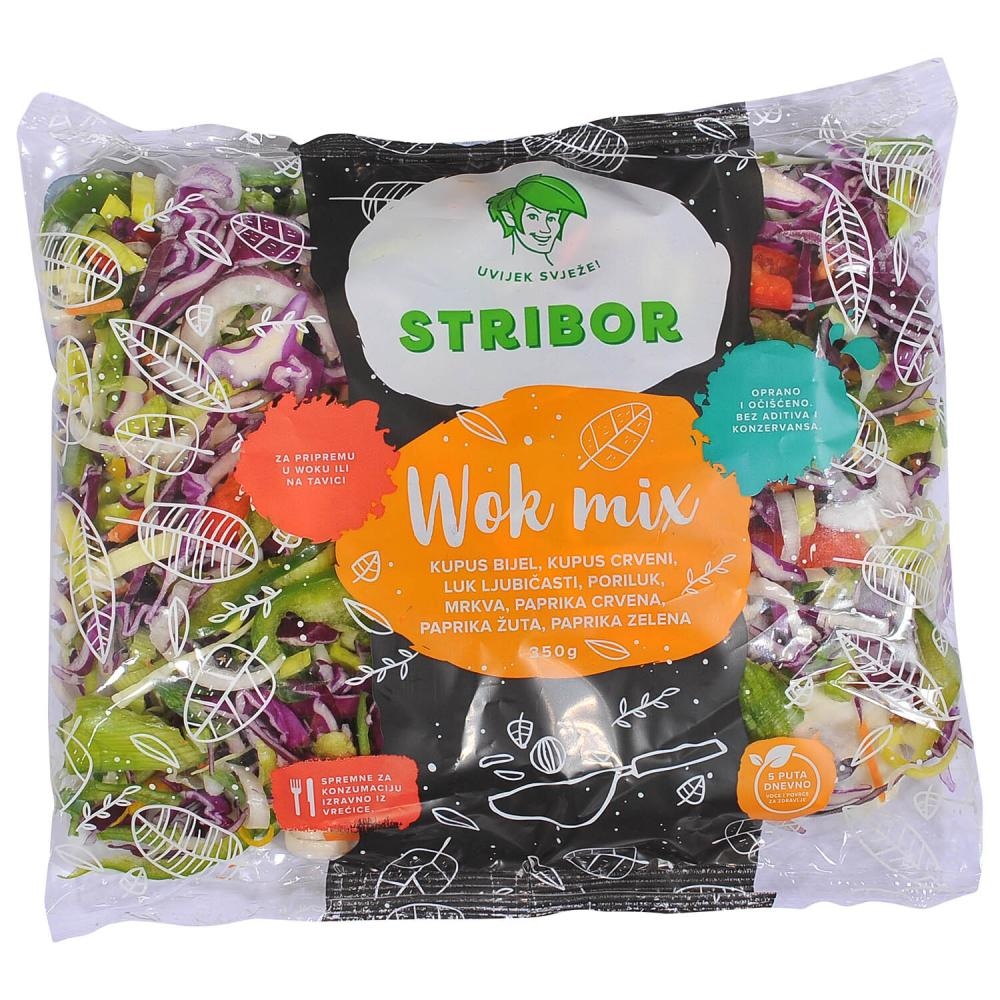 Wok mix Stribor 350 g - Akcija u trgovini Spar