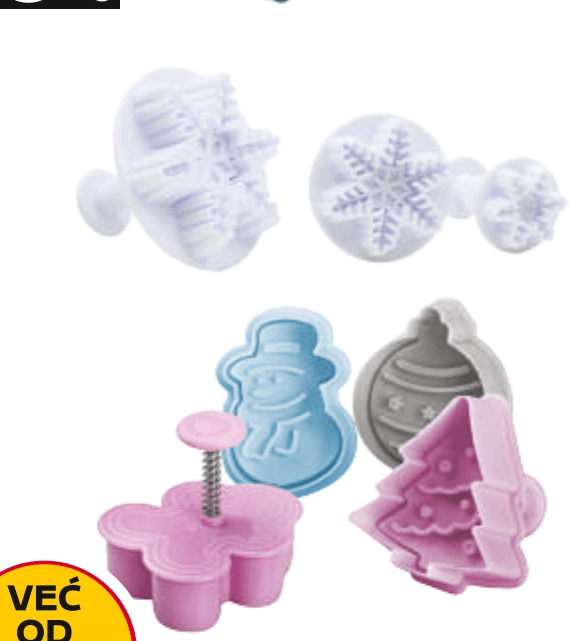 Kalupi za kekse 1 kom