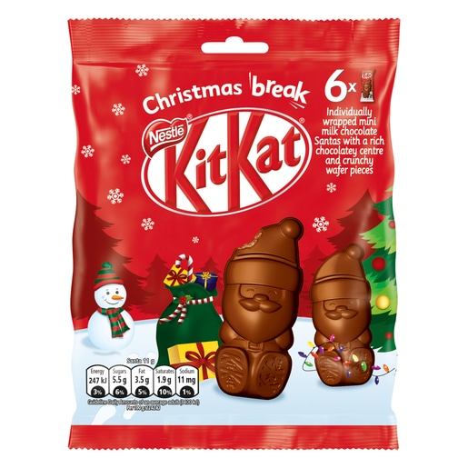 Nestlé Kitkaticon Pouch Santa 15 x 66 g