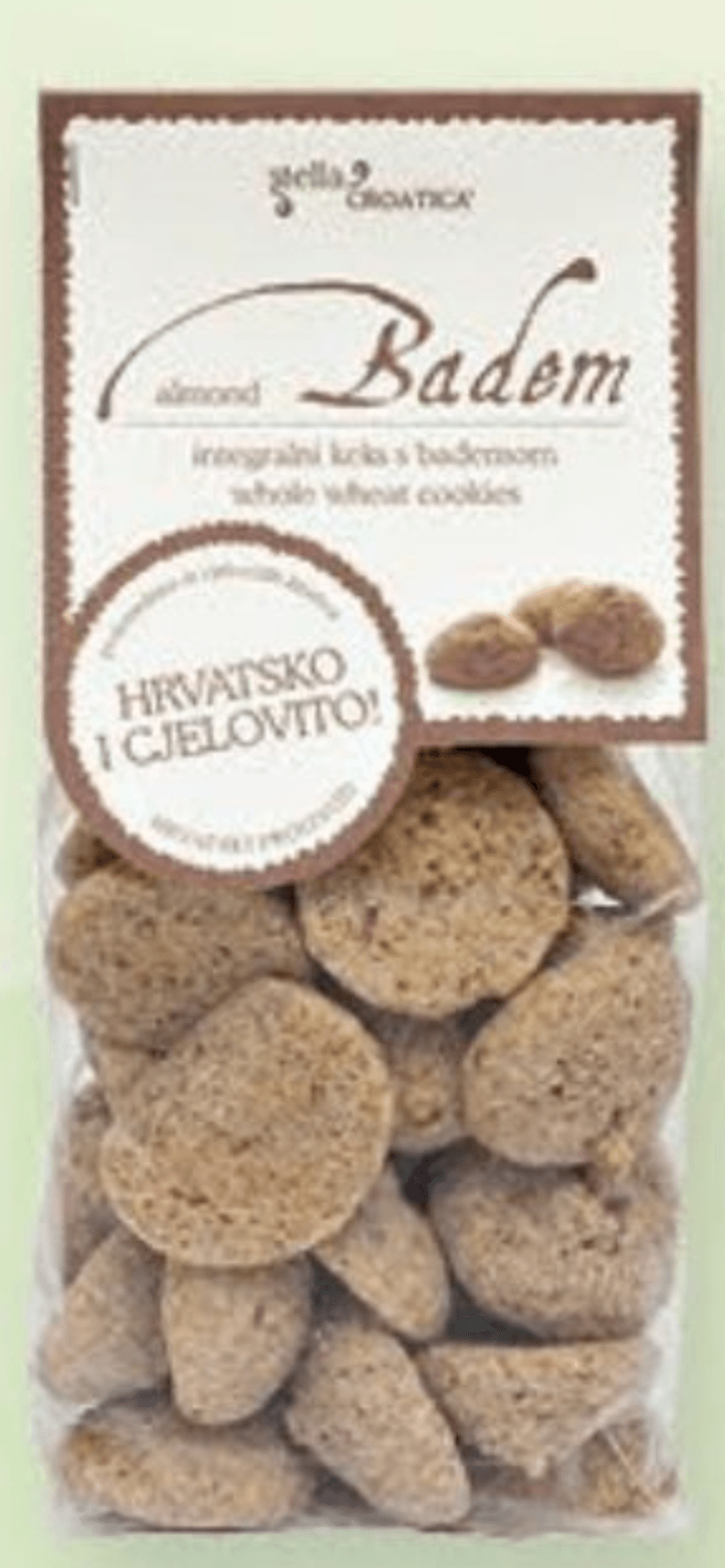Stella Croatica integralni keksi s bademom 150 g