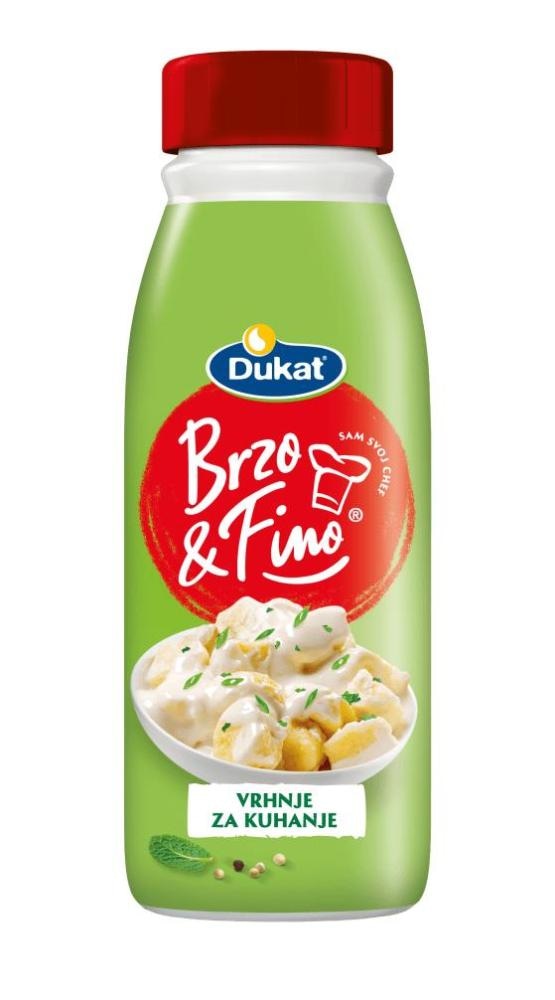 Dukat Brzo&Fino Vrhnje za kuhanje 500 g