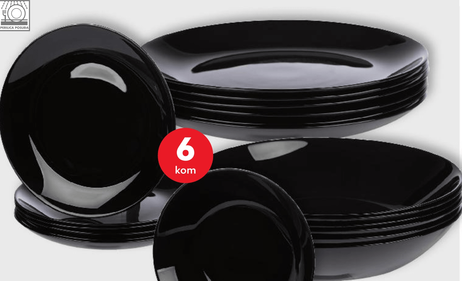 Luminarc Set tanjura 6 kom