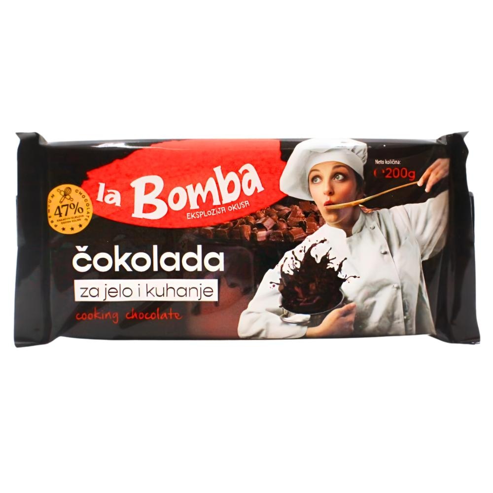 La Bomba Čokolada za kuhanje 47% 200 g