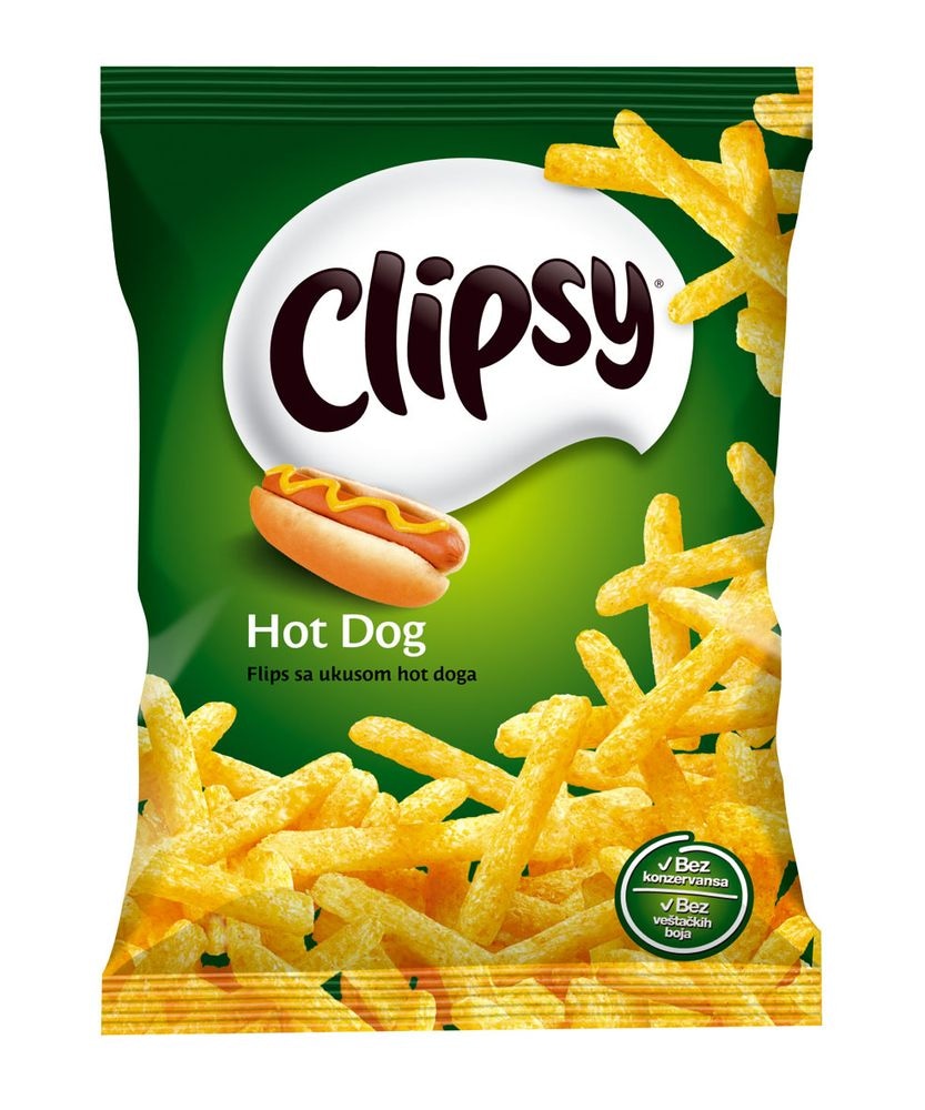 Clipsy piletina hot dog 30g