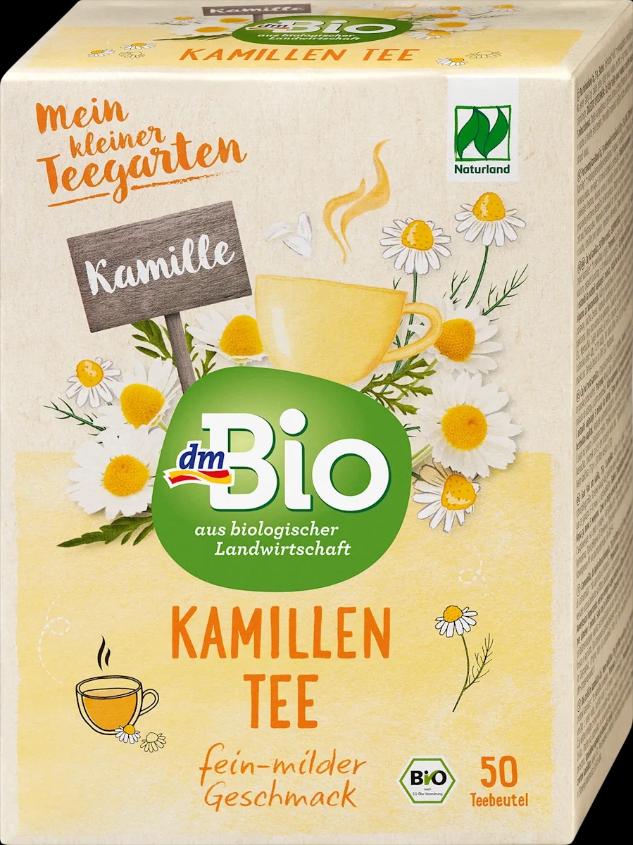 dmBio čaj od kamilice 50 vrećica, 75 g