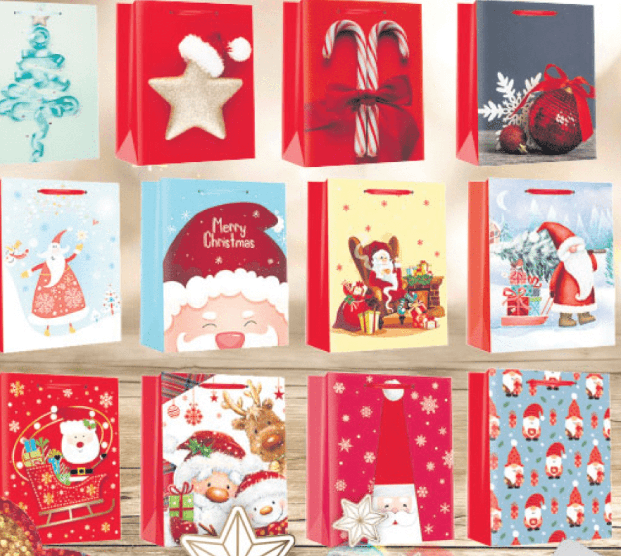 Vrećica M božićna 25×22×10 cm