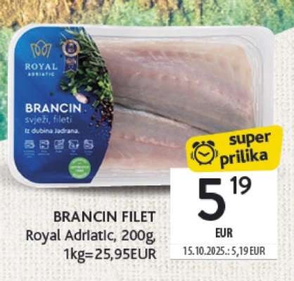 Brancin filet Royal Adriatic 200g