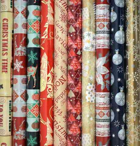 Božićni papir za zamatanje SET