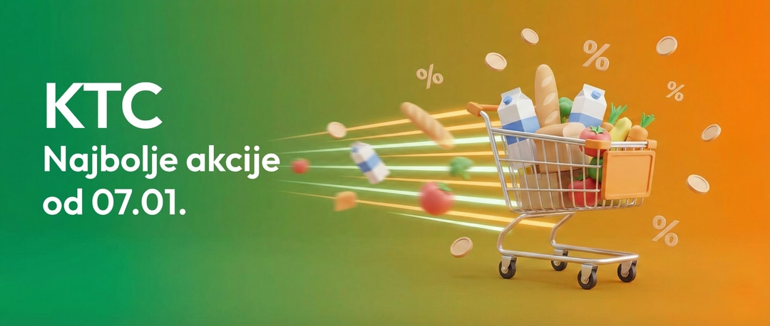 KTC akcije: Pregled najboljih cijena za period od 07.01. do 13.01.2026