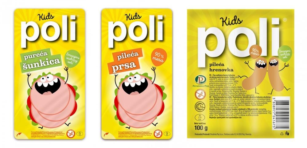 Poli Kids Šunka 100 g