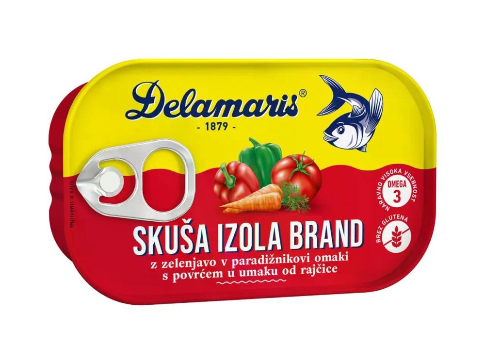 Delamaris Skuša Izola Brand 51 g - Akcija u trgovini Studenac