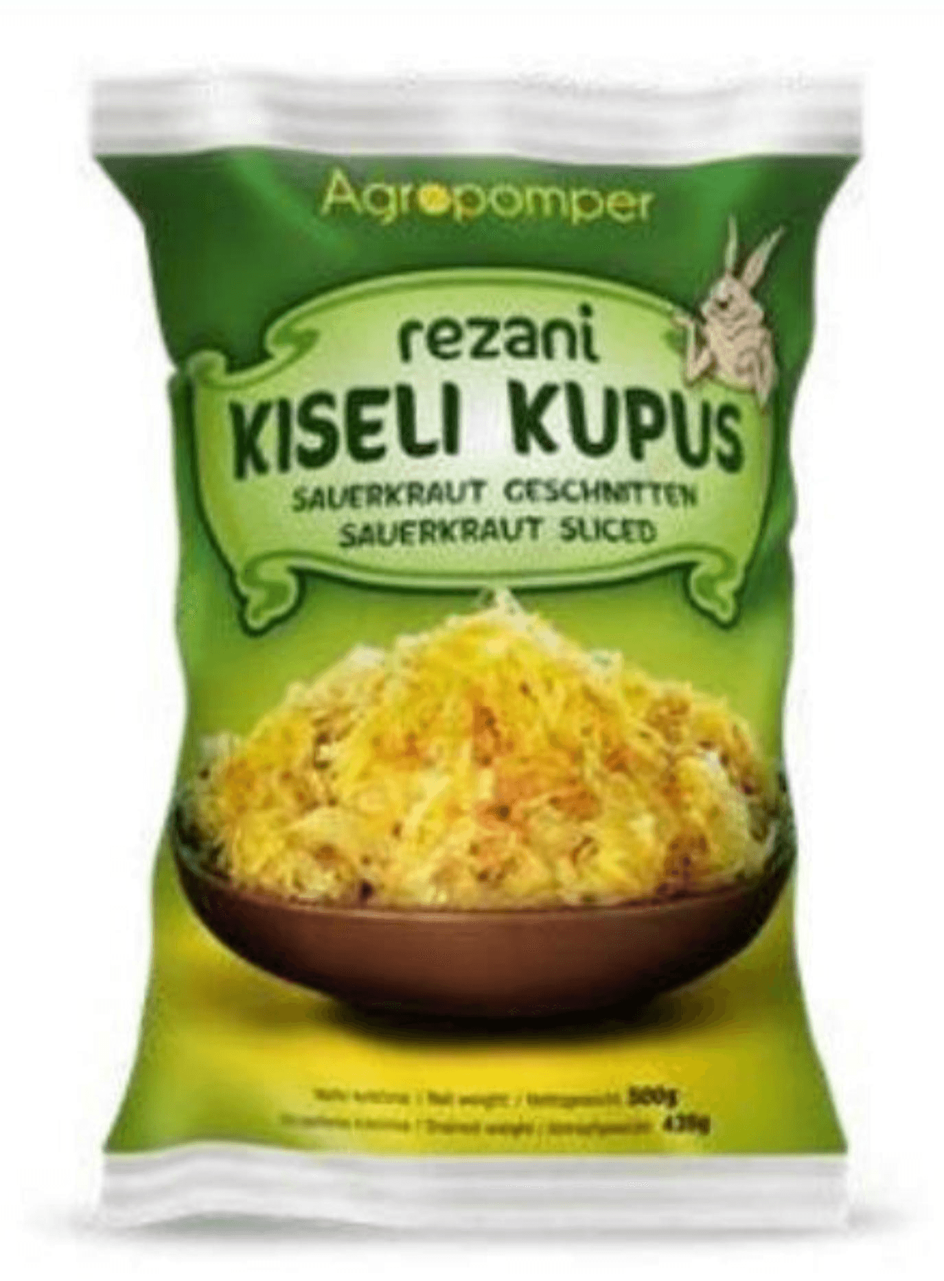 Rezani kiseli kupus 500 g Agropomper - Akcija u trgovini Eurospin