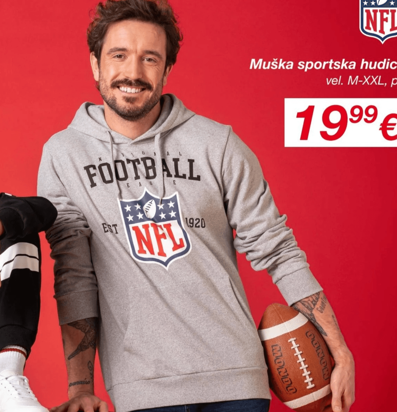 Muška sportska hudica - Akcija u trgovini Kik