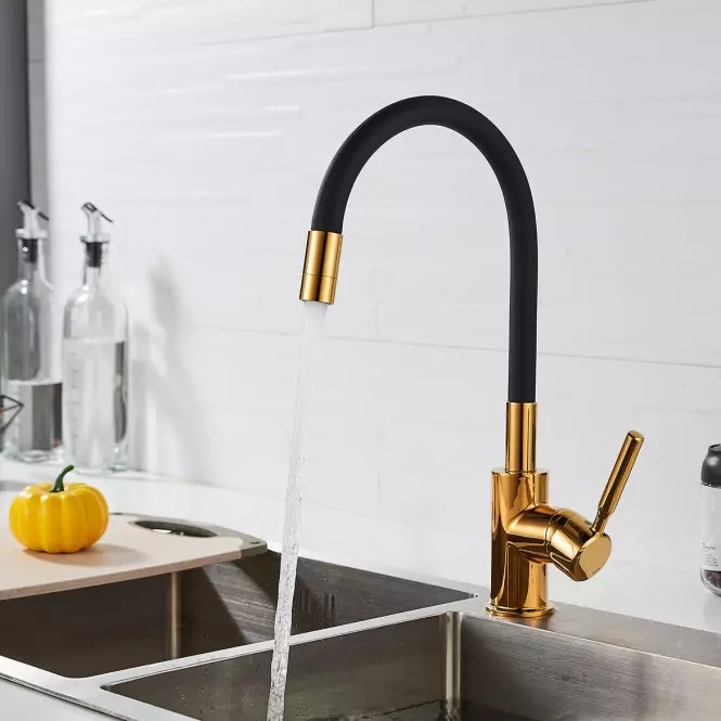 Fleksibilna slavina Samba Gold