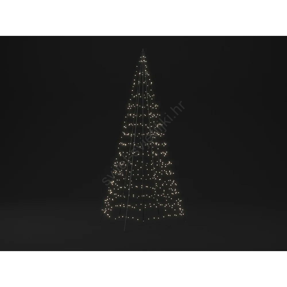 Silueta božićnog drvca LED 1 kom