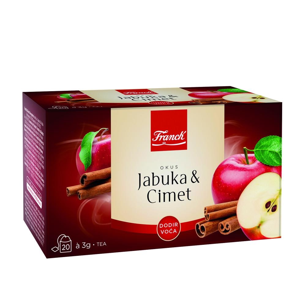 FRANCK Čaj jabuka i cimet 60g