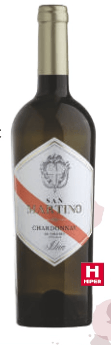 Chardonnay, San Martino Vino bijelo 0,75 L