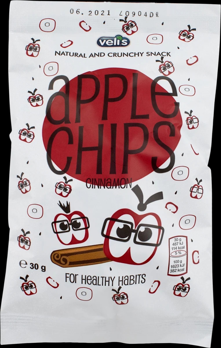 Veli's čips od jabuke s cimetom 30g