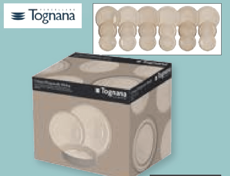 Set tanjura Urban Rhapsody Moka 18-dijelni, 1 set Tognana - Akcija u trgovini Spar