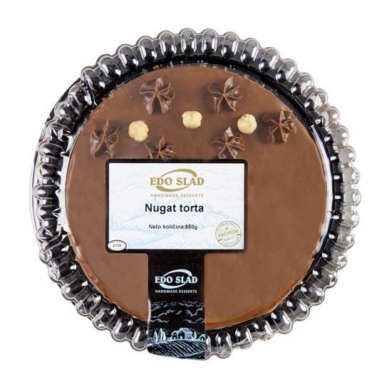 Nugat torta 850 g - Akcija u trgovini Plodine