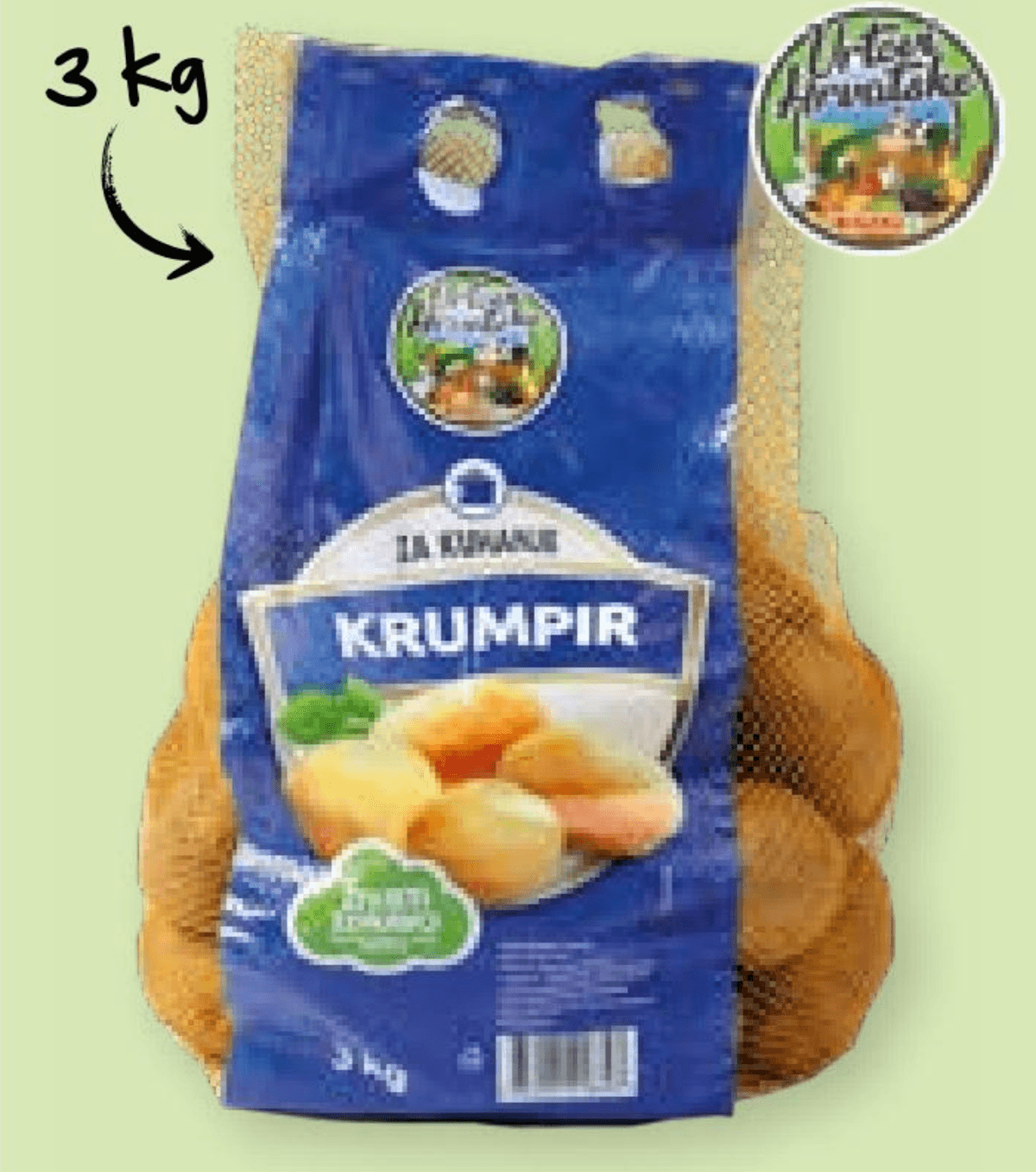 Krumpir za pečenje i prženje 3 kg - Akcija u trgovini Spar