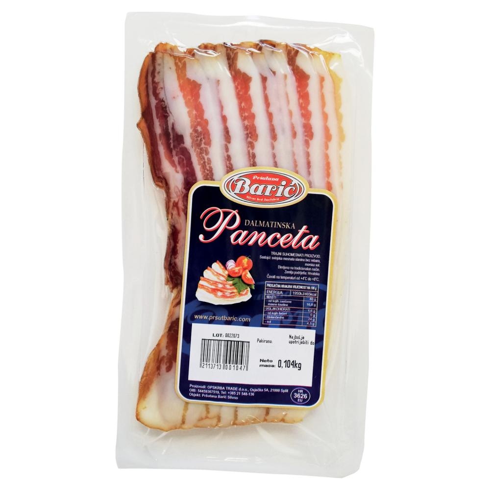 Barić Dalmatinska panceta 100g