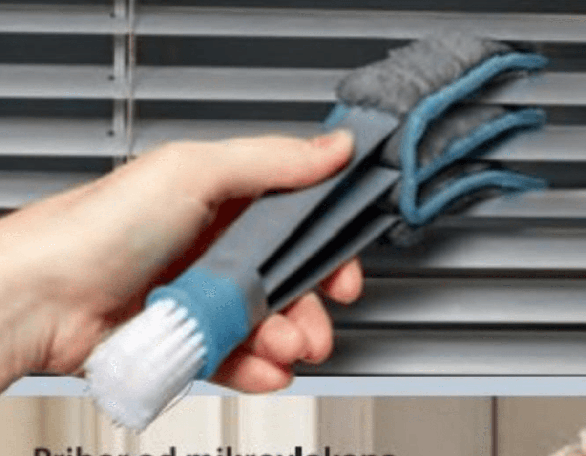 Pribor od mikrovlakana za čišćenje žaluzina ili četka za čišćenje radijatora - Akcija u trgovini NKD