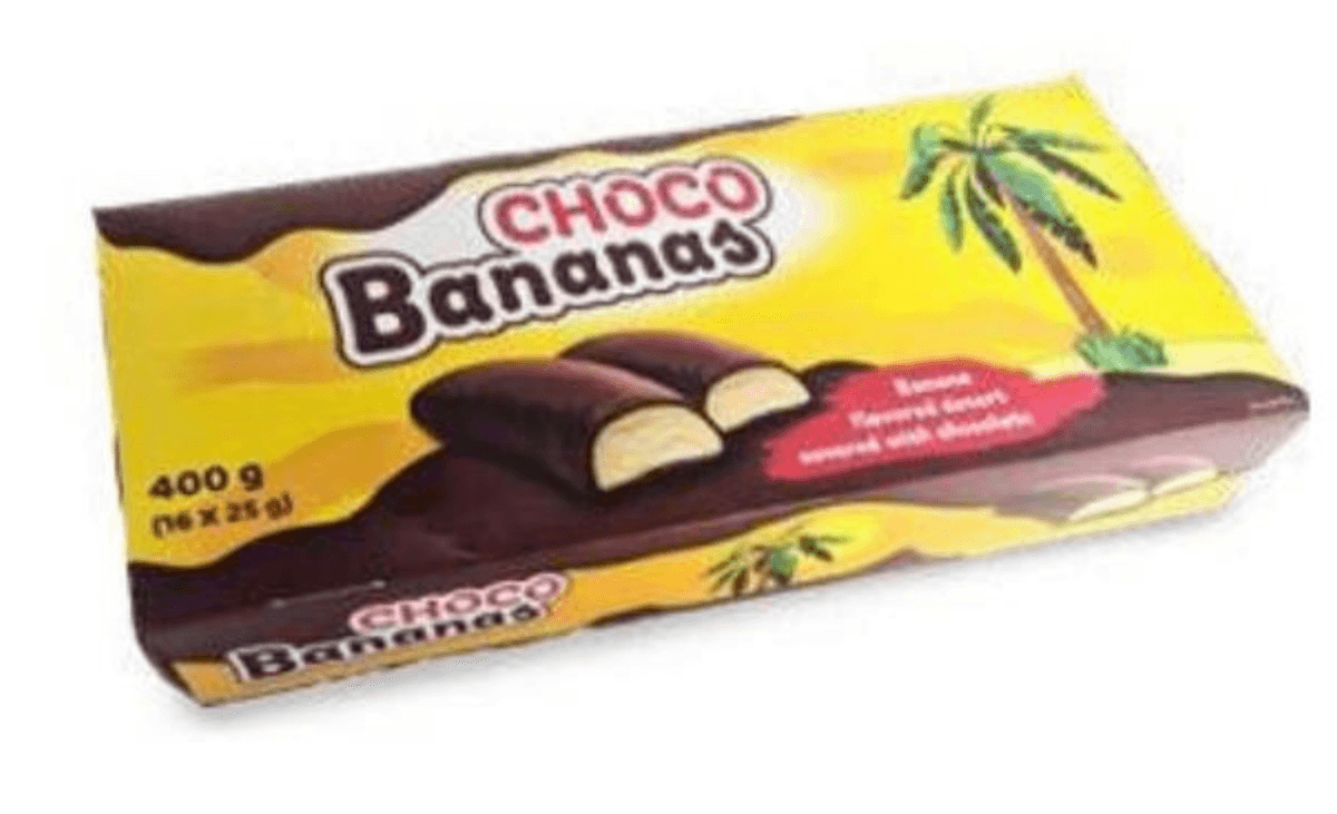 Čokoladne bananice Choco Bananas 400 g - Akcija u trgovini Eurospin