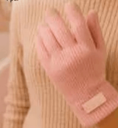 Rukavice zimske ženske dvoslojne 1 par