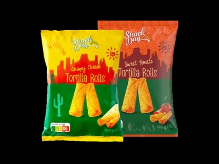 Snack Day Tortilla rolice 125 g