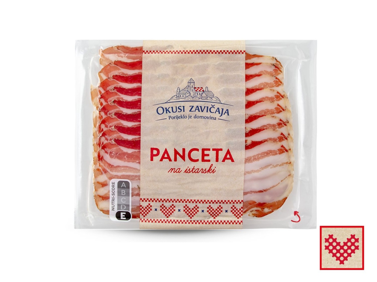 Okusi Zavičaja Panceta na istarski 100 g - Akcija u trgovini Lidl