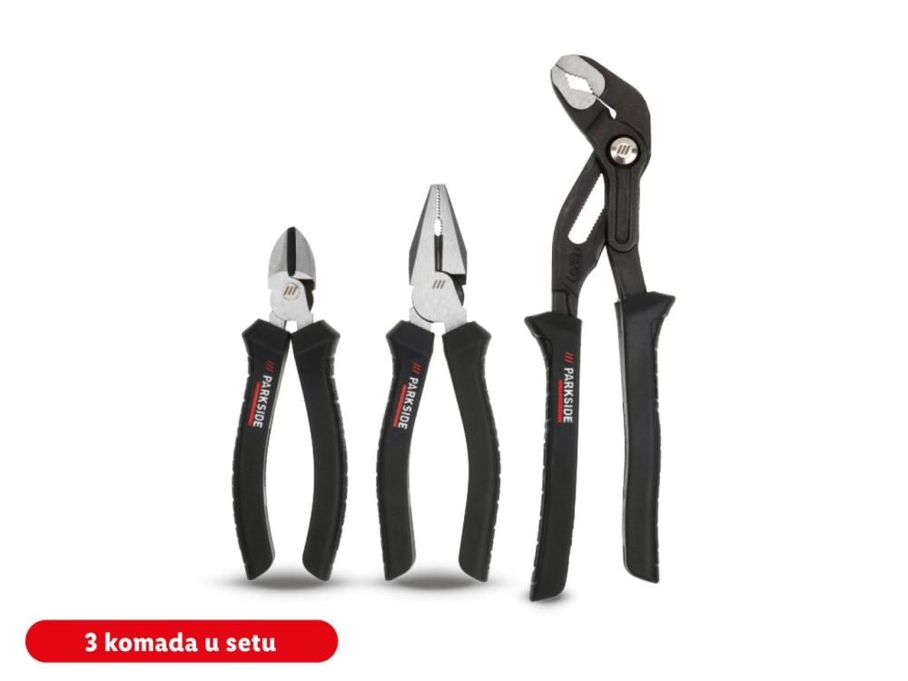 PARKSIDE PERFORMANCE® Kliješta 3 komada u setu - Akcija u trgovini Lidl