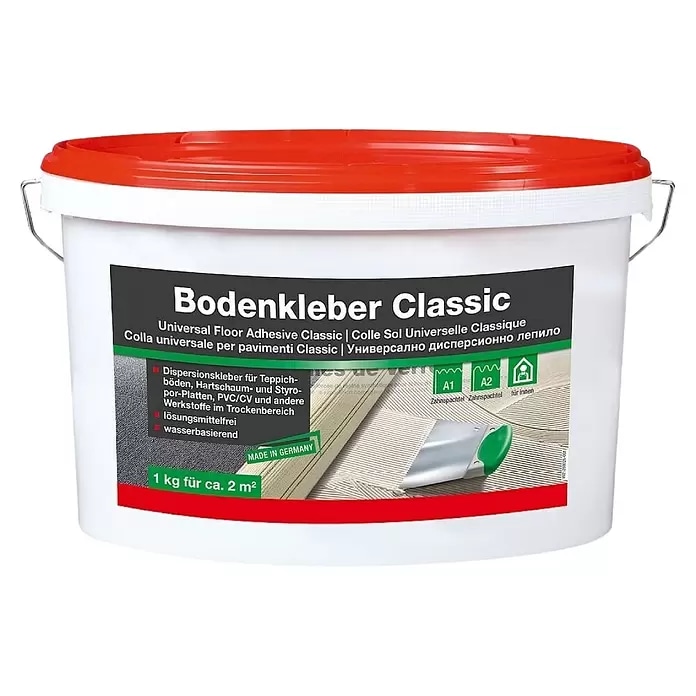 Bodenkleber Classic Ljepilo za tepihe i PVC podove 'Classic' 4 kg - Akcija u trgovini Bauhaus