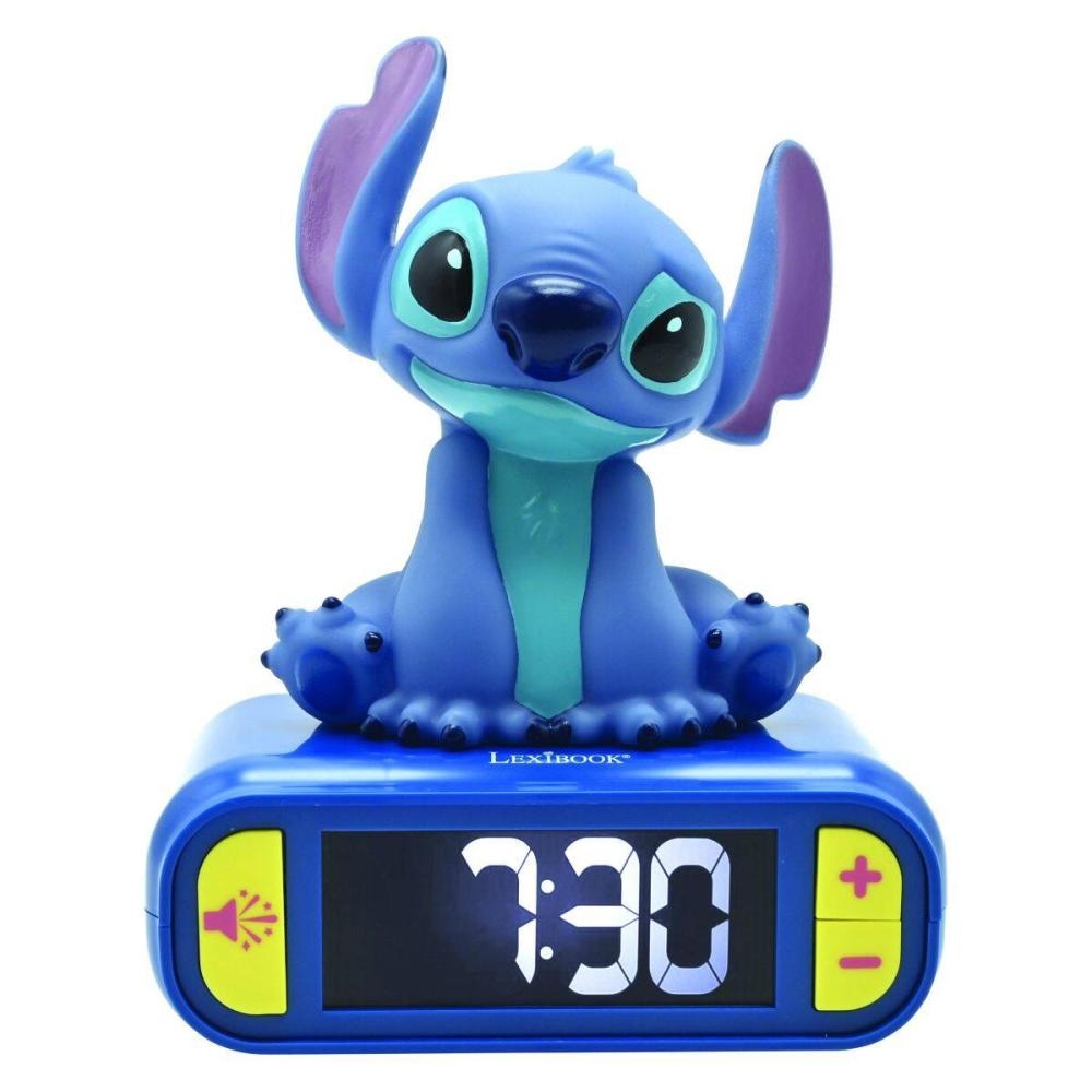 Digitalna budilica s 3D Stitch noćnim svjetlom