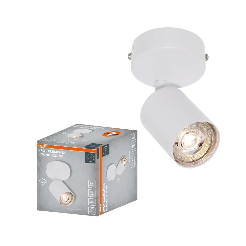 Spot reflektor ELEMENTAL 1 x GU10 - Akcija u trgovini Pevex