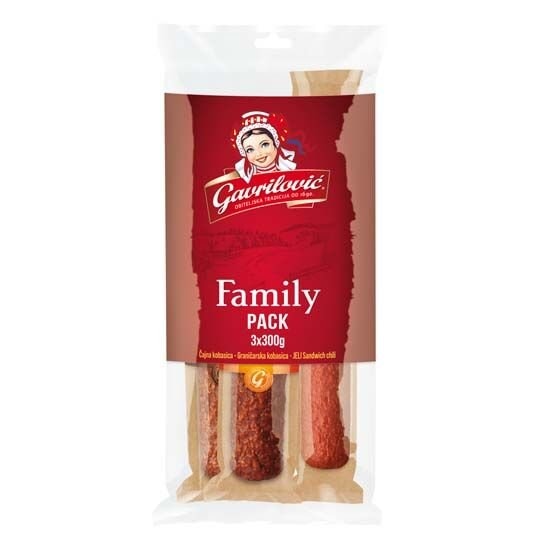 GAVRILOVIĆ Family pack 3x300 g - Akcija u trgovini Plodine