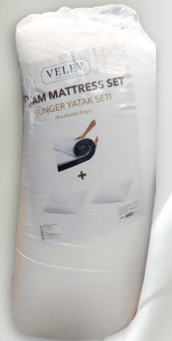 Velev set nadmadrac 90x200+8 cm + jastuk 50x70 cm