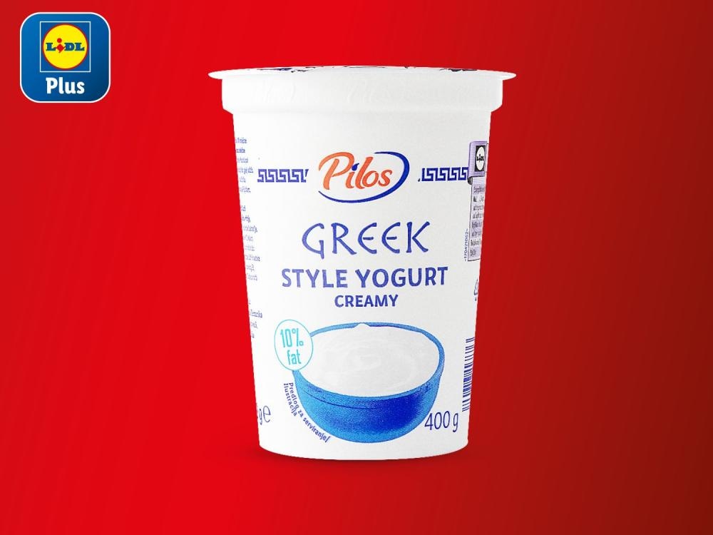 PILOS Jogurt grčkog tipa 400 g - Akcija u trgovini Lidl