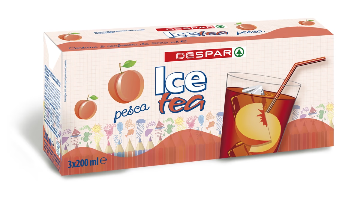 Ledeni čaj Despar 3 x 200 ml - Akcija u trgovini Spar