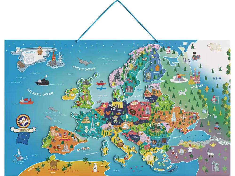 Lupilu Magnetna karta/slagalica