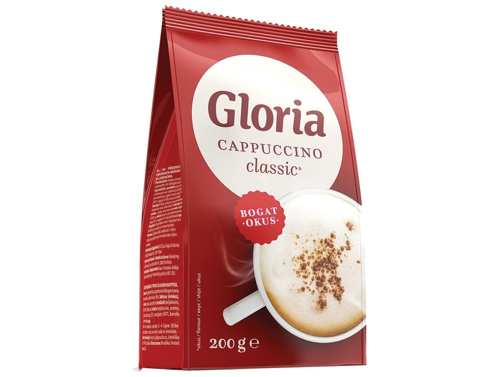 Gloria Instant cappuccino 200 g